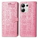 thumbnail image 1 of Funda Cartera FOXDOCK para Xiaomi Redmi Note 13 4G , Flip PU con Relieve de Gatos y Perros, Tarjetero y Soporte, 1 of 6