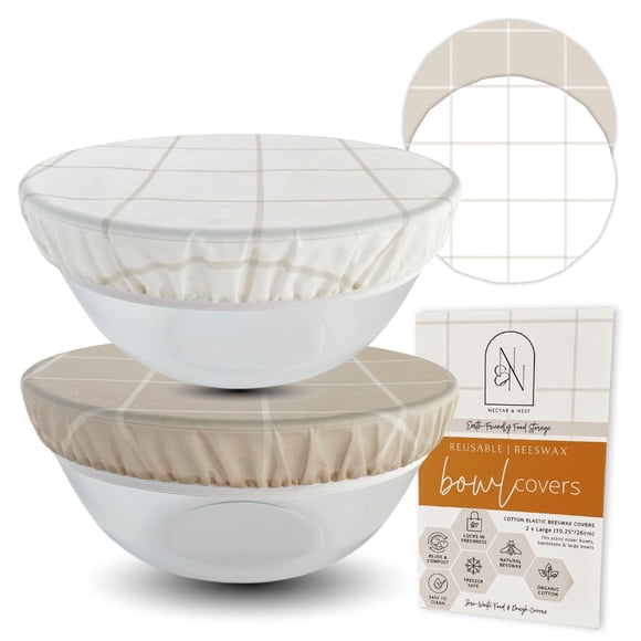 Cubiertas reutilizables para néctar y nido de cera de abejas (2 kg) para pan