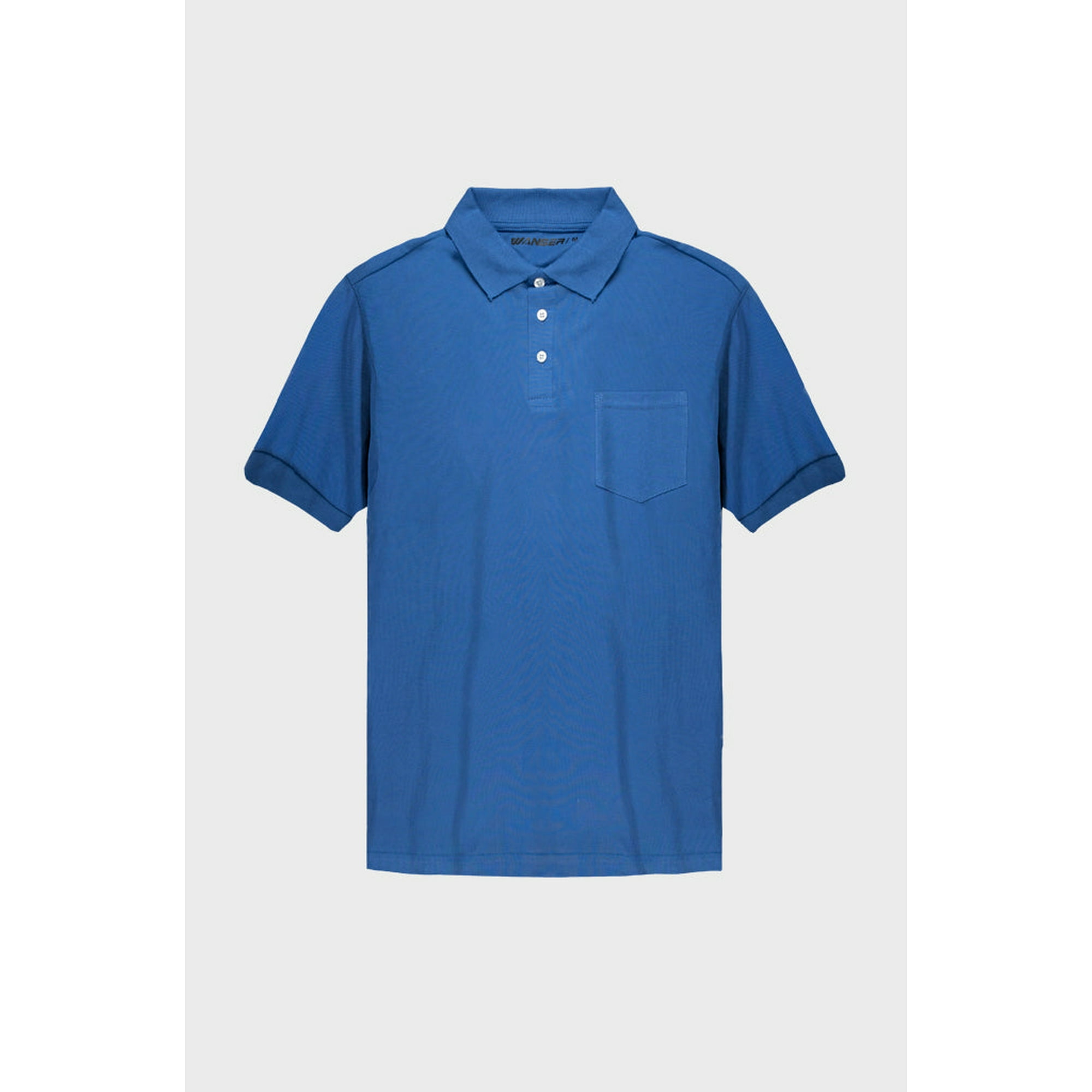 Polera Pique Azul Hombre Falcone