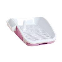 Ioensy - Puppy Toilet Dog Mat Keep Clean A Prueba De Salpicaduras Para Entrenamiento De Mascotas Rosa