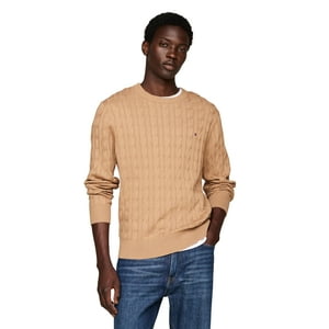 Jersey Tommy Hilfiger De Algodón Con Cuello Redondo Para Hombre