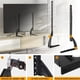thumbnail image 3 of Soporte Base Universal para Tv de 37 a 75 Pulgadas Estilo Moderno en Color Negro Figoimport, 3 of 3