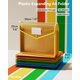 thumbnail image 2 of Carpeta de archivos expandible ThinkTex Transparent, 5 paquetes, 2 of 8