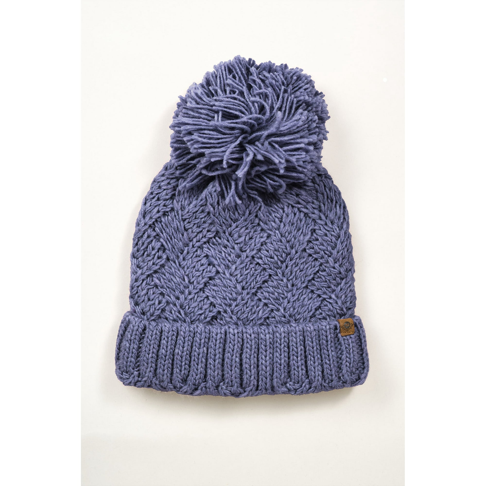 Gorro De Lana Mujer Con Pompon Polemic