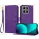 thumbnail image 1 of Funda Cartera para Motorola Moto G15 Tarjetero Soporte Magnético y Correa Morado, 1 of 5