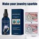 thumbnail image 5 of Limpiador de joyas | Limpiador líquido para joyas de plata y oro. Solución líquida eficaz y práctica. Concentrado suave para broches, pulseras, pendientes y collares., 5 of 7