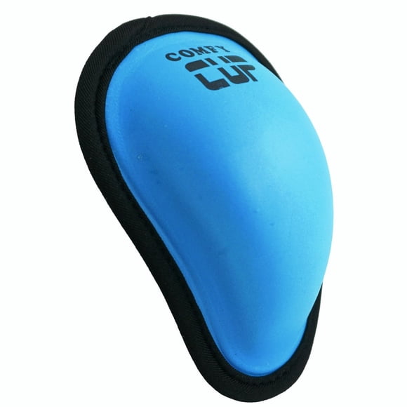 Copa protectora Comfy Cup azul neón para niños de 7 a 11 años