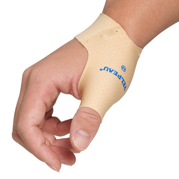 Manga de Compresión para Pulgar Velpeau Talla M Color Caqui Pack 2 Unidades - Tendinitis