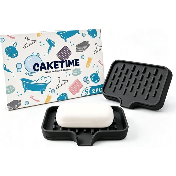 Jabonera de Silicona CAKETIME Autodrenante