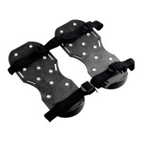 Ioensy - Zapatos De Aireador De Césped, Zapatos De Clavos De Instalación Gratuita Para Patio, Suelo Negro