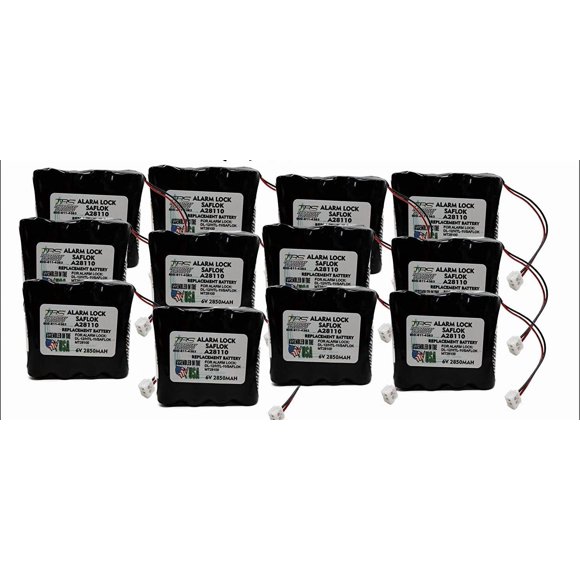 Batería de reemplazo TOP BATTERY SOLUTIONS A28110 de 6V