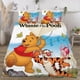 thumbnail image 3 of Winnie The Pooh 3-Piece Bedding Set For Kids Boys Girls Adult Cartoon Warm Cute Fashion Holiday Present Gift Bed Sheets, 3 of 5