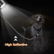 thumbnail image 4 of Correa NTR para perros, 6 m, gancho doble reflectante, mango suave, negro, 4 of 6