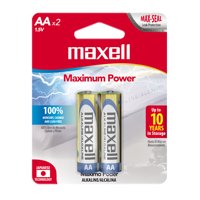Pilas Alcalinas Maxell Tamaño Aa 2 Unidades