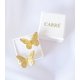 thumbnail image 3 of Aro Carré Mariposa Enchapado Oro 18k, 3 of 4