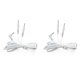 thumbnail image 1 of Cables conductores para TENS con conector de 2,5 mm, paquete de 2, 1 of 9