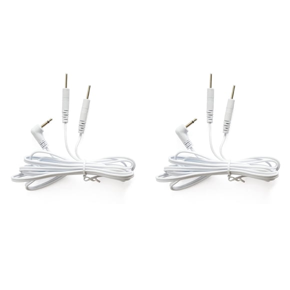 Cables conductores para TENS con conector de 2,5 mm, paquete de 2