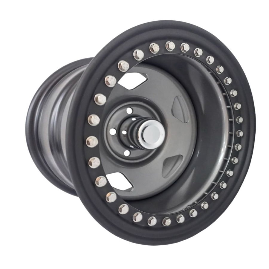 Us Wheel - Set 4 Llantas 15x10 5x139 Et-38 Beadlock Mg-fmb-cr