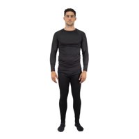 Hardwork - Conjunto Primera Capa Hw Polipropileno Lfa Negro