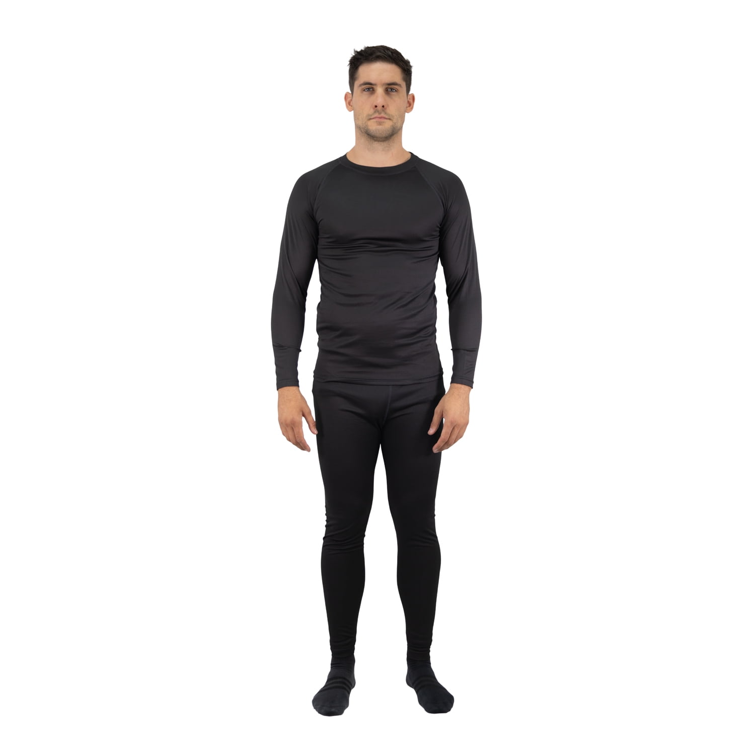 Hardwork - Conjunto Primera Capa Hw Polipropileno Lfa Negro