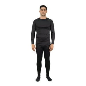 Hardwork - Conjunto Primera Capa Hw Polipropileno Lfa Negro