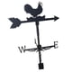 thumbnail image 3 of Rooster Weathervane Weather Vane Metal Estilo Vintage Para Patio Garaje Granero 1 Estilo, 3 of 5