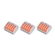 thumbnail image 5 of Bloque de terminales de conexión rápida con cable compacto de 5 vías, conector de tuerca de palanca de 40 piezas PCT-215, 5 of 8
