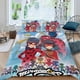 thumbnail image 2 of MIRACULOUS-ladybug Conjunto de sábanas temático, trío de piezas, cómodo y amigable con la piel, diseño único, regalo de decoración para el hogar para familiares, amigos y fans,140X210cm, 2 of 6