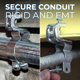 thumbnail image 4 of Soporte para conduit OHLECTRIC OL-07464 de acero galvanizado 1-1/4", 4 of 6