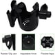 thumbnail image 4 of Portavasos universal 2 en 1 con soporte para teléfono, para cochecito, bicicleta, silla de ruedas, andador y scooter, color negro, 4 of 6