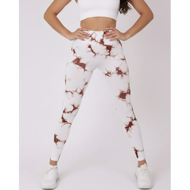 Calza Deportiva Mujer Levanta Cola Tie Dye Claro