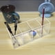 thumbnail image 4 of Portalápices acrílico con 4 compartimentos, organizador transparente para guardar accesorios de escritorio., 4 of 6