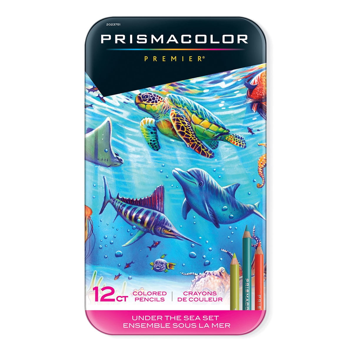 Set 12 Lápices De Colores Prismacolor Marino