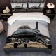 thumbnail image 1 of 3pcs American F16 Fighting Falcon Fighter Pattern Bedding Set Duvet Cover and Pillowcase, 1 of 1
