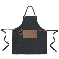 Grilltech - Pechera Tela Mezclilla Aplicación Cuero