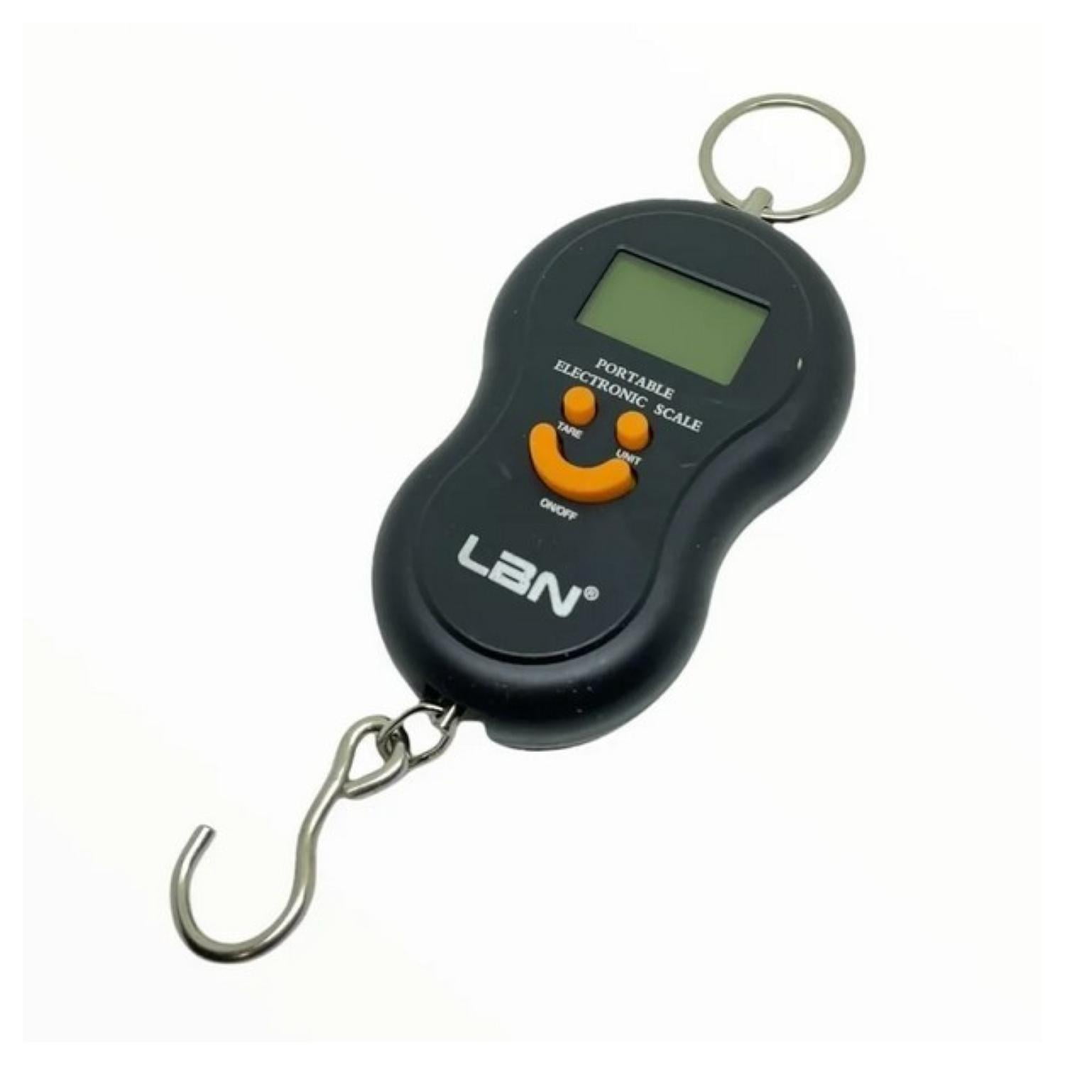 Totalupgrate - Balanza Peso Portatil De Gancho 50kg Negro Lbs100 Lbn