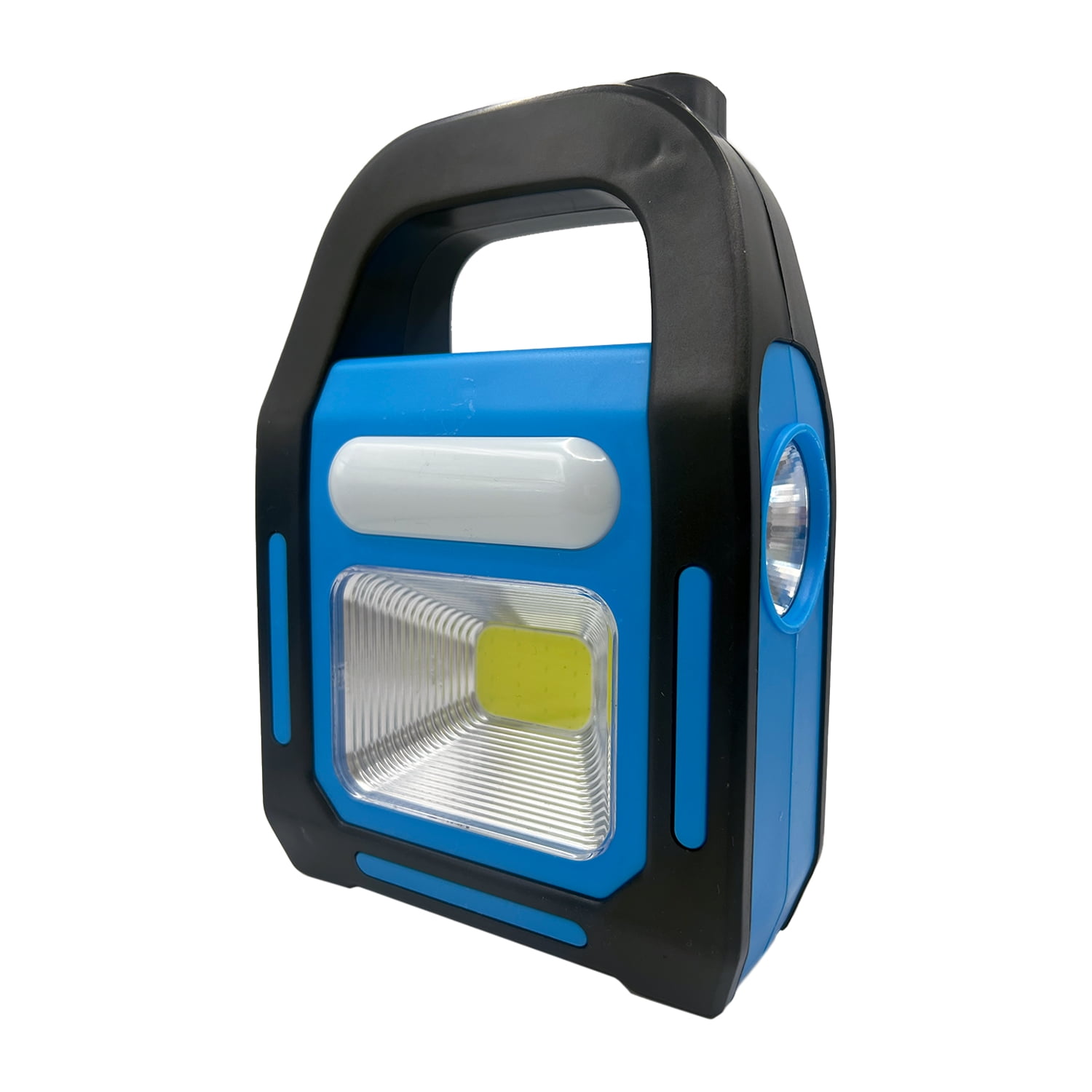 Vellmax - Linterna Led Solar 3 En 1 Usb/c Recargable Luz Fría