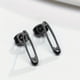 thumbnail image 1 of 1Pair Stainless Steel Paper Clip Shape Ear Buckle Earrings, Creative Simple Gift Jewelry For Men, 1 of 5