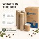 thumbnail image 5 of Vaso desechable NYHI 284 ml de papel kraft ondulado - Pack de 150, 5 of 8