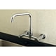 thumbnail image 2 of Grifo de cocina Kingston Brass Concord con soporte de pared 8 cromado, 2 of 8