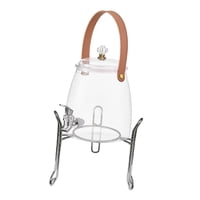 Magideal - Dispensador De Bebidas Para El Refrigerador Jarra De Agua Fría Con Espiga Y Jarra De Jugo Transparente Multifunción Filtrante Para Jardín Doméstico 5L