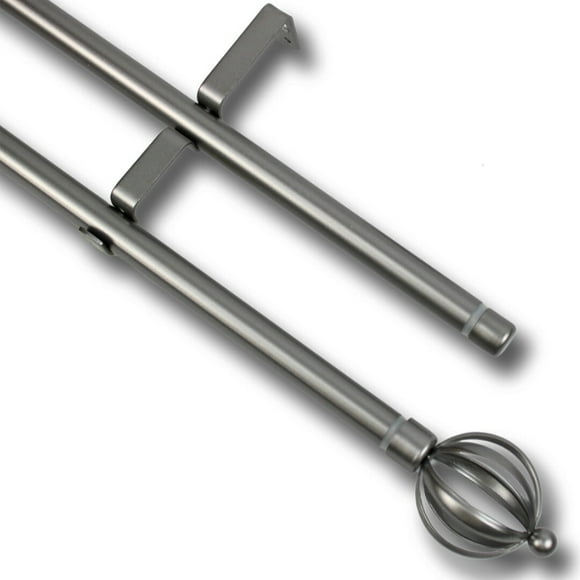 Barras De Cortina 19mm Extensibles Metálicas 120-210 Cm Guiza