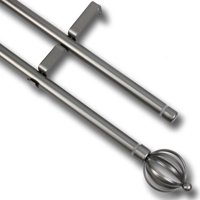 Barras De Cortina 19Mm Extensibles Metálicas 120-210 Cm Guiza