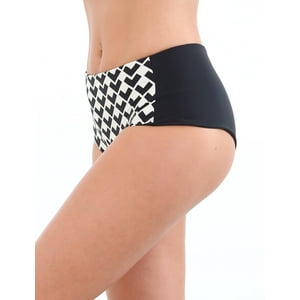 Samia - Bikini Pin Up Reversible Estampado Beige M