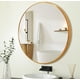 thumbnail image 1 of Espejo Circular 70 Cm Diametro, Marco Metal Cepillado, Dorado, 1 of 5