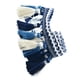 thumbnail image 3 of 1 yarda europeo borla de la cortina de la ropa ribete borde de la franja azul + blanco, 3 of 5