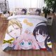 thumbnail image 1 of ed Death Note Bedding Sets exquisite bed supplies set duvet cover bed comforter set luxury birthday giftBed Sheets, 1 of 5