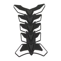 Magideal - Protector De Tanque De Combustible De Gas Y Aceite, Adhesivo De Espina De Pescado, Adhesivo Universal Para Tanque De Combustible Blanco