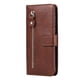 thumbnail image 1 of Funda con Cremallera para Samsung Galaxy Note 20 Ultra 5G, Carcasa Cartera de Cuero PU con Soporte y Tarjetero, 1 of 6