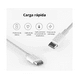 thumbnail image 4 of Cable De Datos Carga Rápida Usb-c A C Color Blanco, 4 of 4